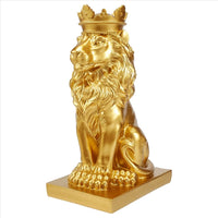 roi lion statue