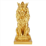 statue roi lion