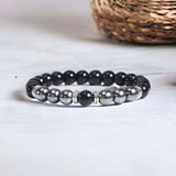 Bracelet en onyx noir - KDEZO